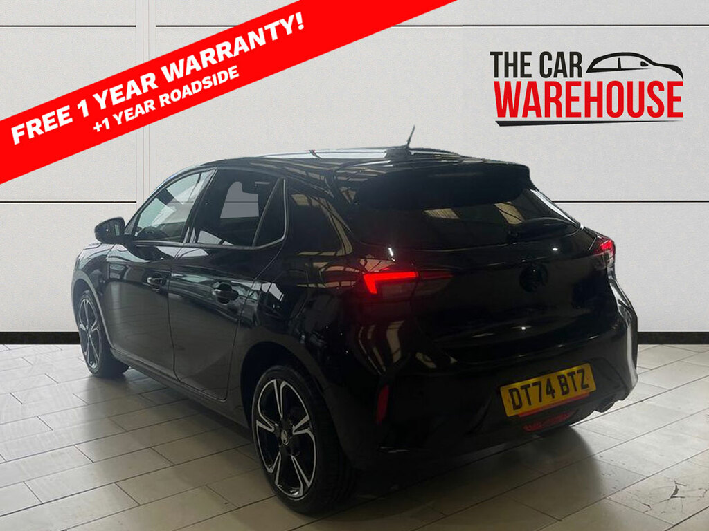 Vauxhall Corsa 1.2 Turbo Gs DT74BTZ Black #2