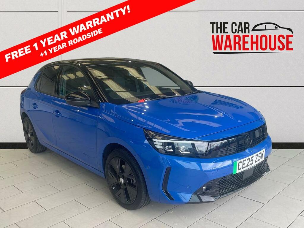 Vauxhall Corsa-e 115Kw Ultimate 51Kwh Blue