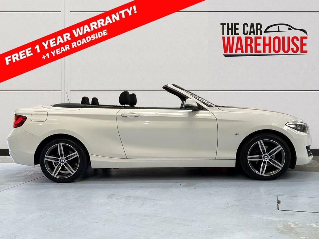 BMW 2 Series 218D 150 Sport Nav White #6