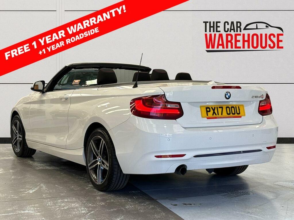 BMW 2 Series 218D 150 Sport Nav White #2