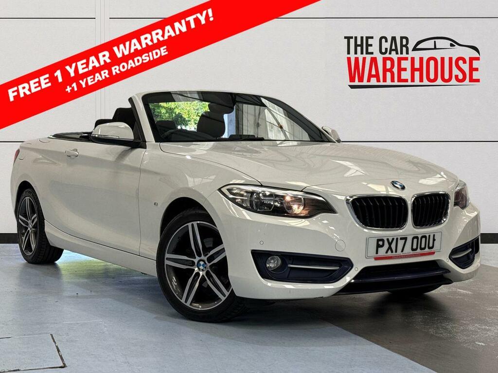 BMW 2 Series 218D 150 Sport Nav White