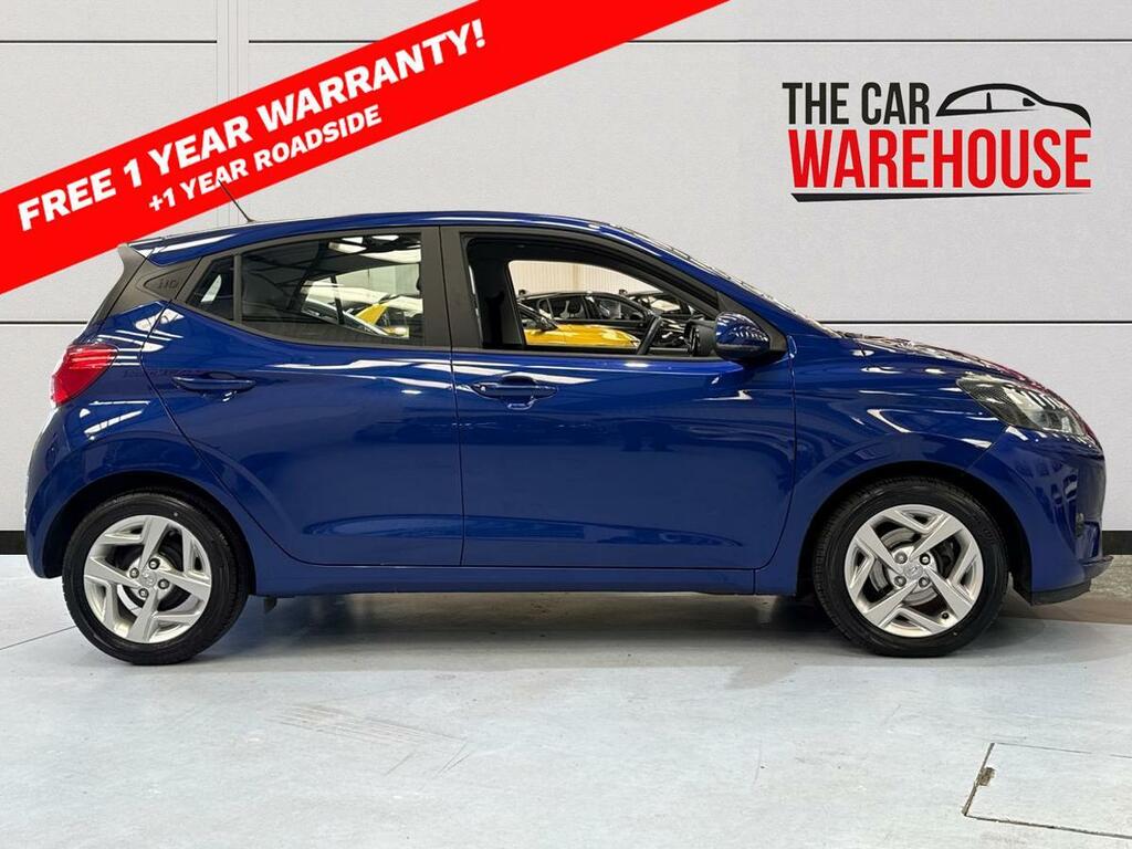 Hyundai I10 1.0 Se Connect Hatchback Euro 6 S EK22RWU Blue #6