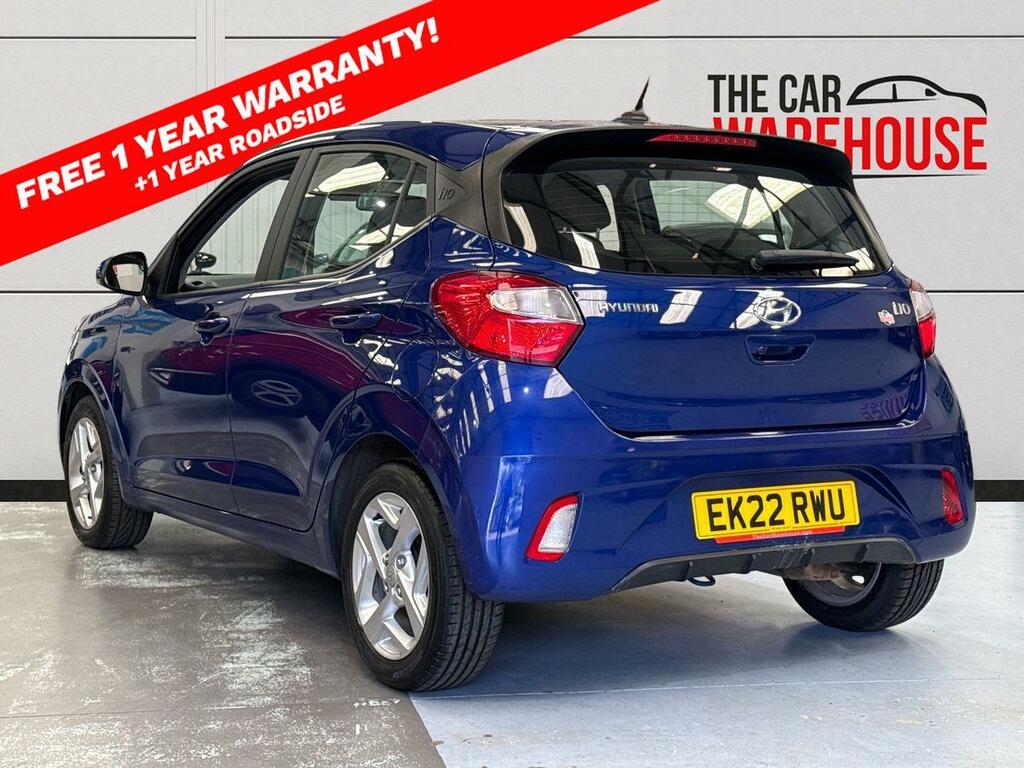 Hyundai I10 1.0 Se Connect Hatchback Euro 6 S EK22RWU Blue #2