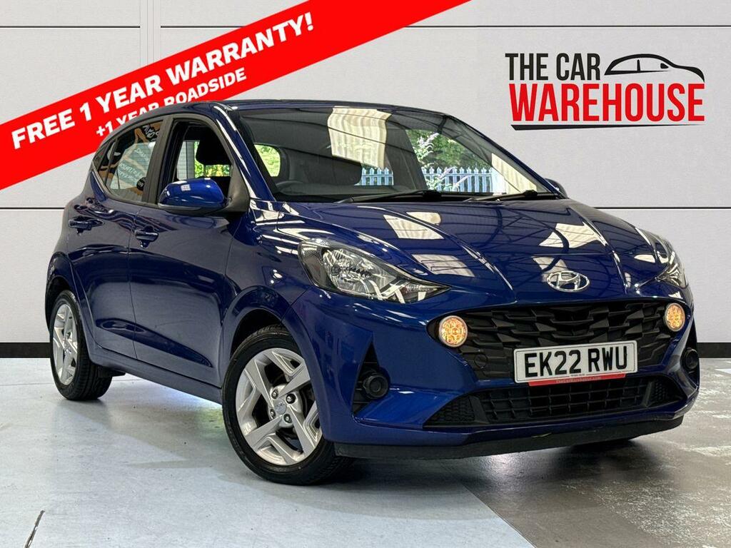Hyundai I10 1.0 Se Connect Hatchback Euro 6 S Blue