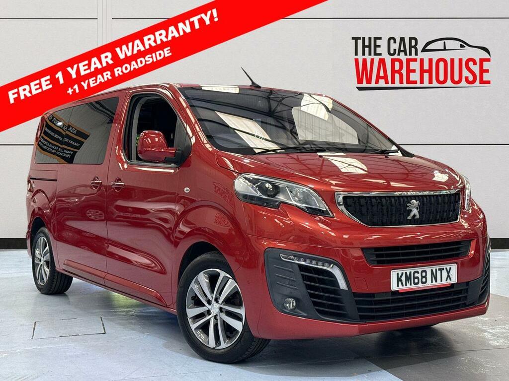 Peugeot Traveller 2.0 Bluehdi 180 Allure Long 8 Seat Eat8 Red