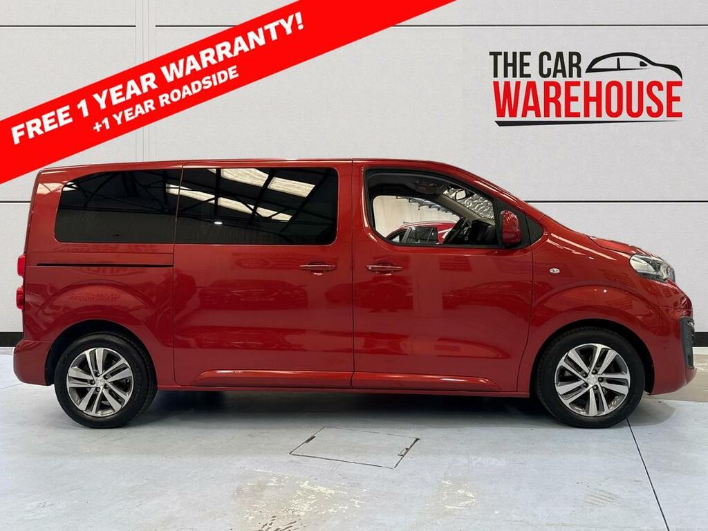 Peugeot Traveller 2.0 Bluehdi 180 Allure Long 8 Seat Eat8 Red #6