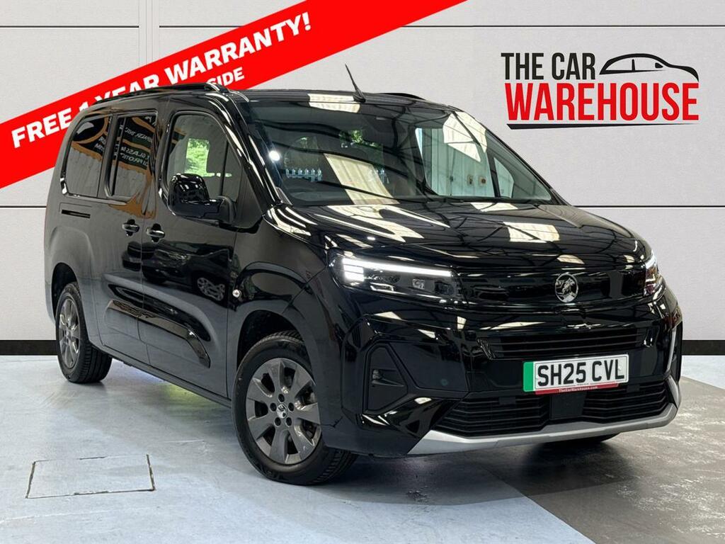 Vauxhall Combo-e Life 100Kw Ultimate XL 52Kwh Black