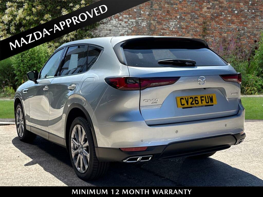 Mazda CX-60 2.5 Phev Exclusive-line CV26FUW Silver #2