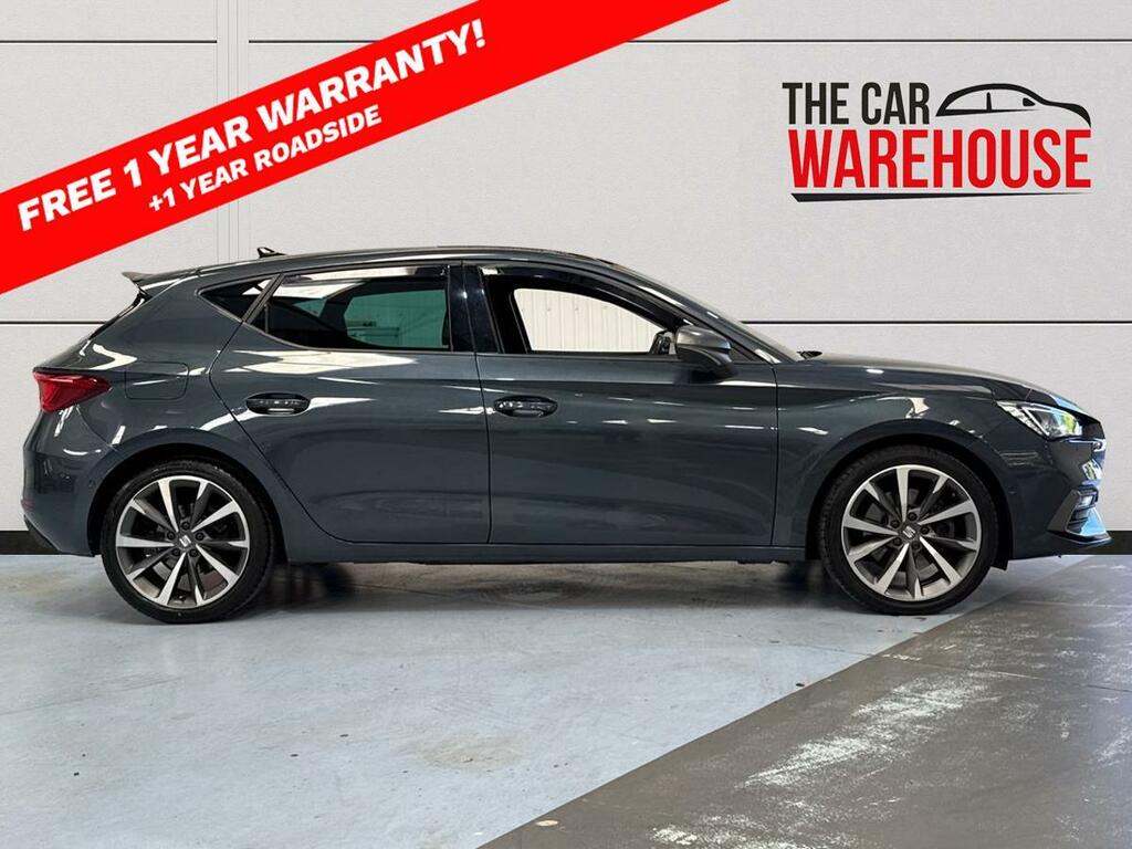 Seat Leon 1.5 Etsi Mhev Fr First Edition Hatchback Petro KR20WCX Grey #3