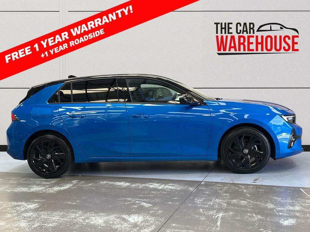 Vauxhall Astra 1.2 Turbo 130 Gs BD25NVC Blue #6
