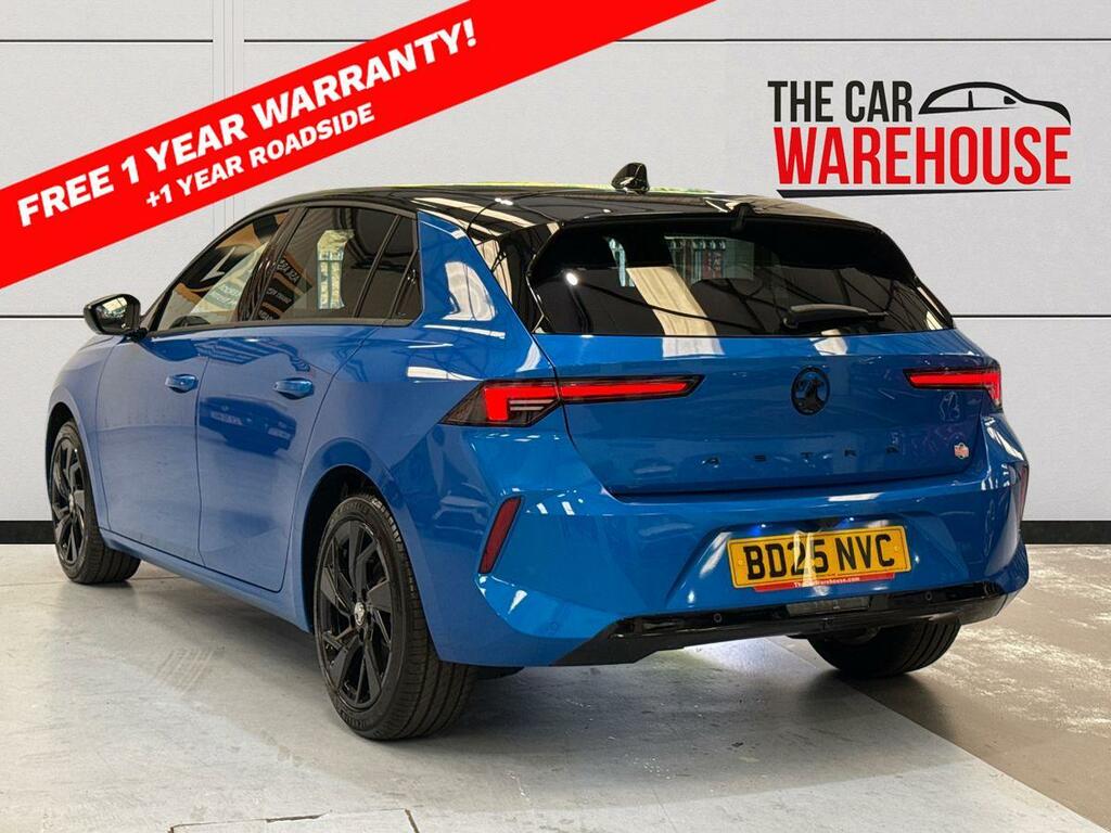 Vauxhall Astra 1.2 Turbo 130 Gs BD25NVC Blue #2