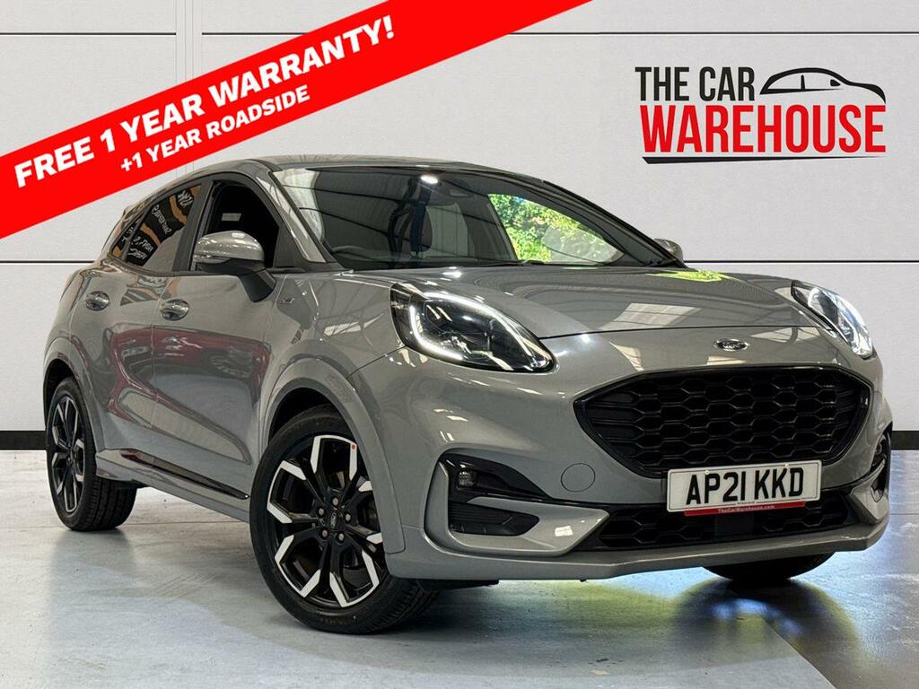 Ford Puma 1.0 Ecoboost Hybrid Mhev St-line X Silver