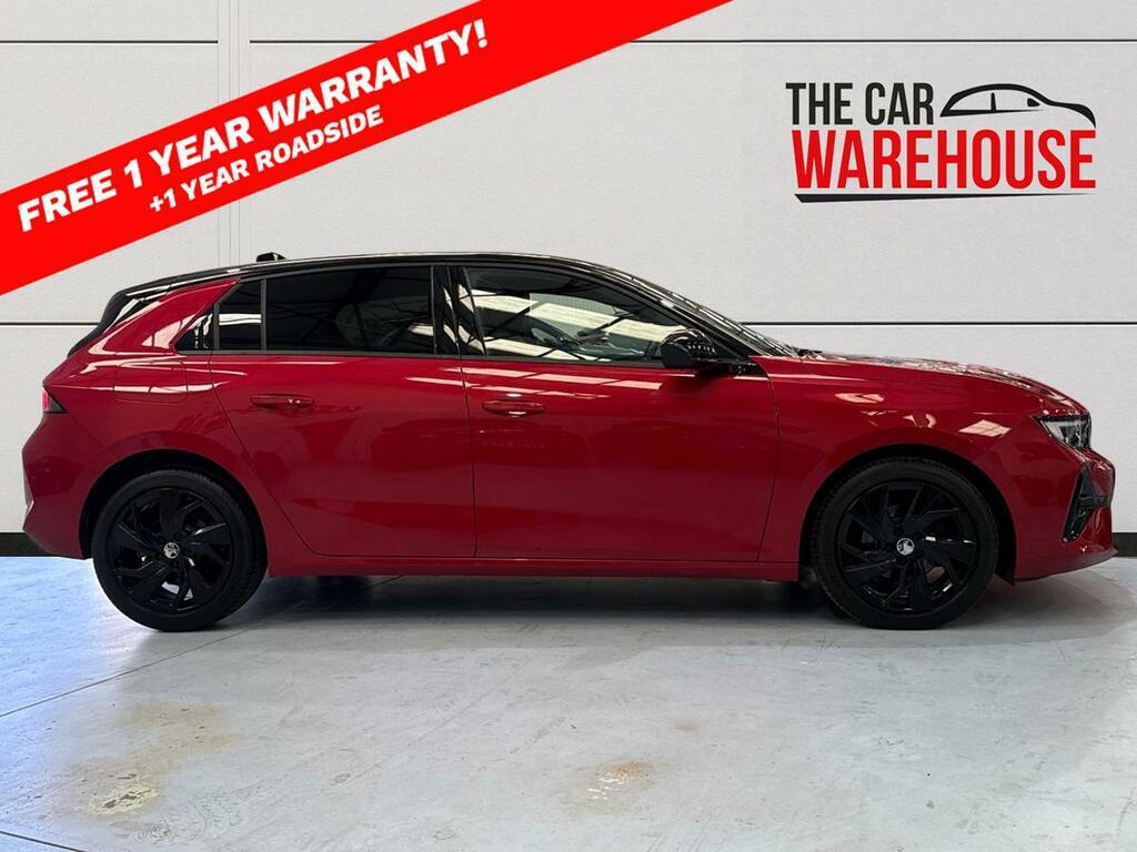 Vauxhall Astra 1.2 Turbo 130 Gs Line Red #6