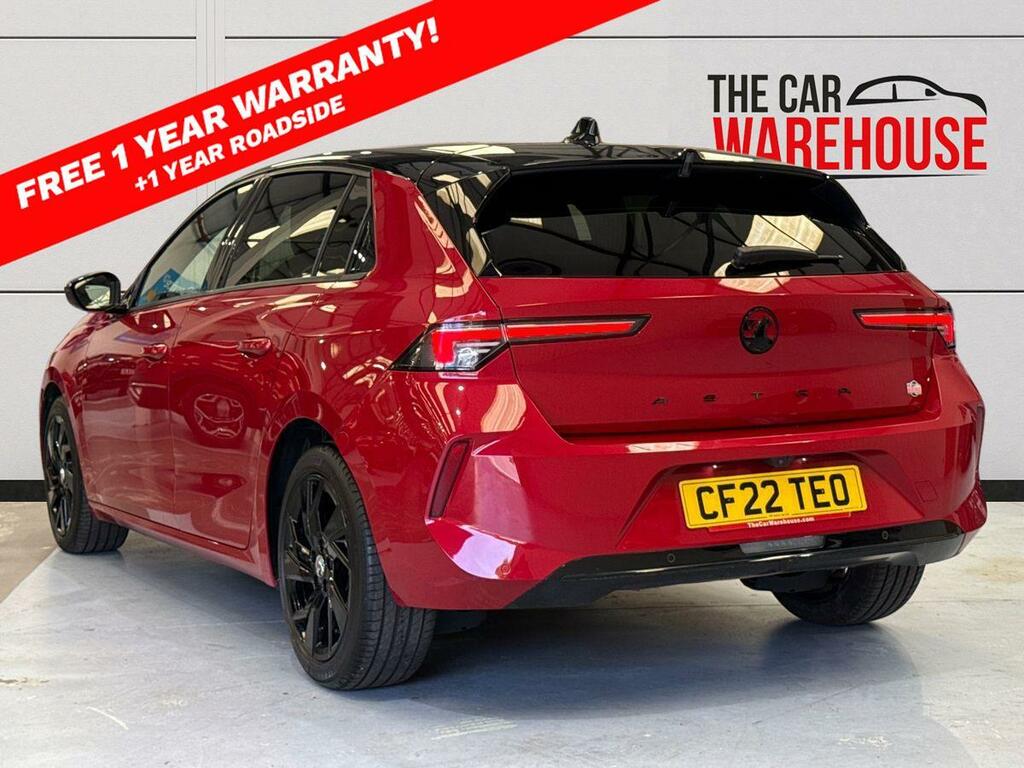 Vauxhall Astra 1.2 Turbo 130 Gs Line Red #2