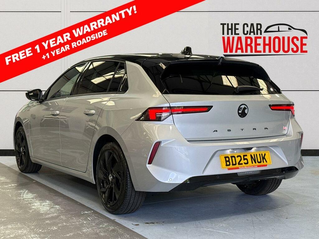 Vauxhall Astra 1.2 Turbo 130 Gs BD25NUK Grey #2