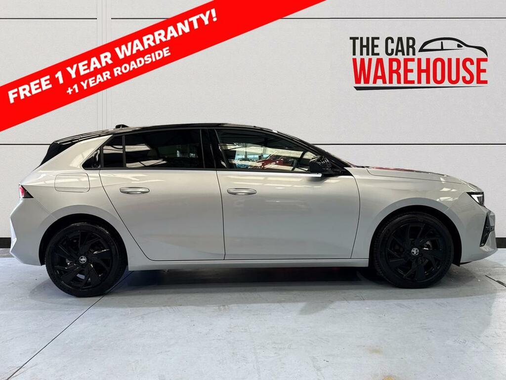 Vauxhall Astra 1.2 Turbo 130 Gs BD25NUK Grey #6