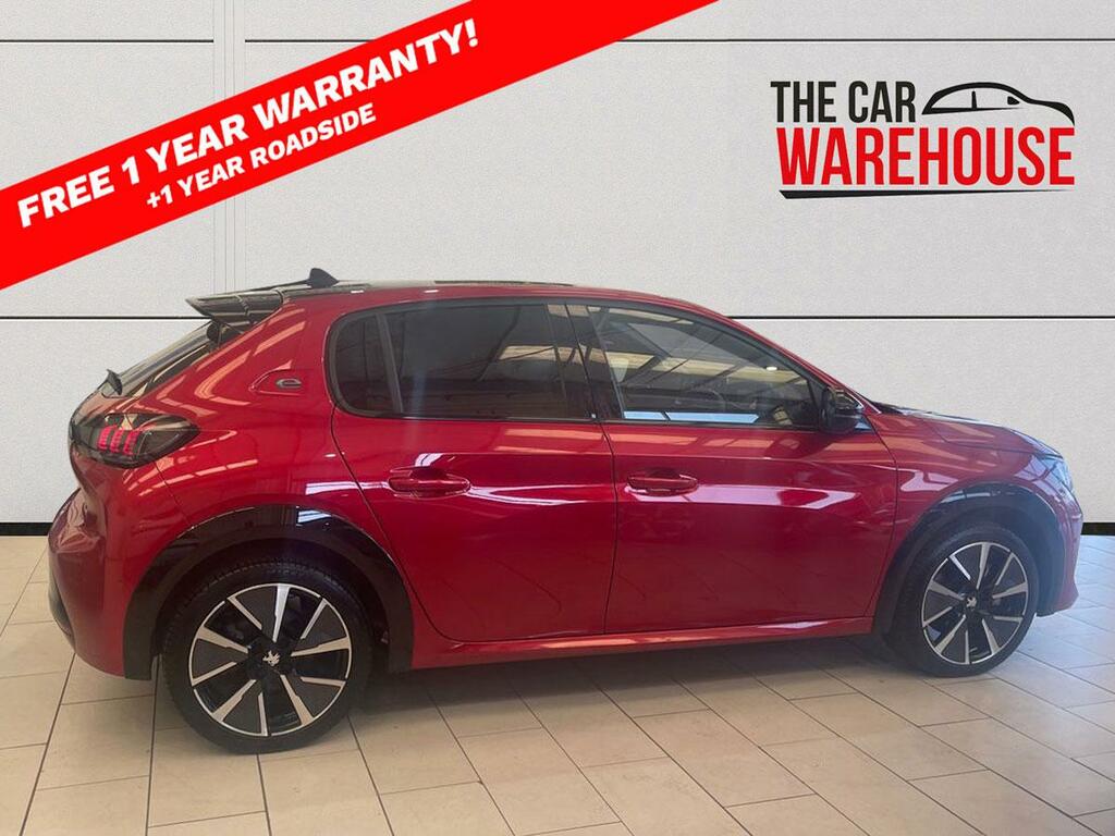 Peugeot e-208 100Kw Gt 50Kwh CA72MZD Red #6