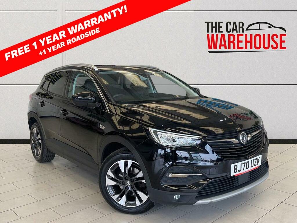 Vauxhall Grandland X 1.5 Turbo D Sri Nav Black