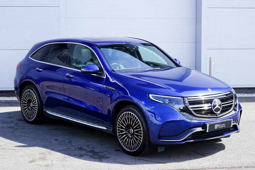 Mercedes-Benz EQC Eqc 400 Amg Line Premium 4Matic Blue #2