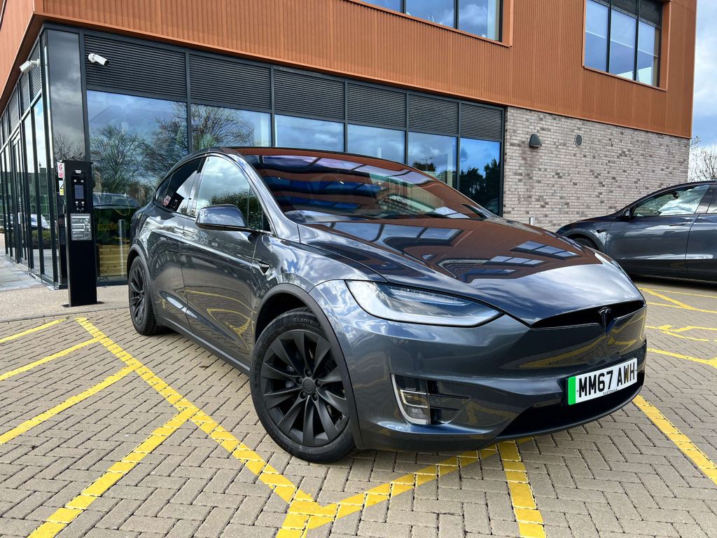 Tesla Model X 100D 4Wd Silver #3