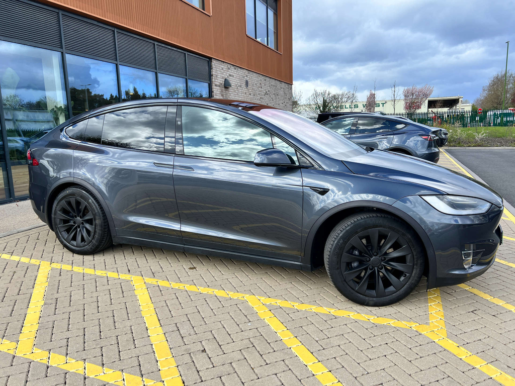 Tesla Model X 100D 4Wd Silver #6