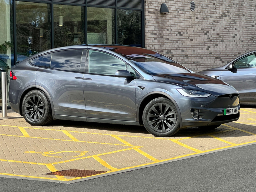 Tesla Model X 100D 4Wd Silver #4