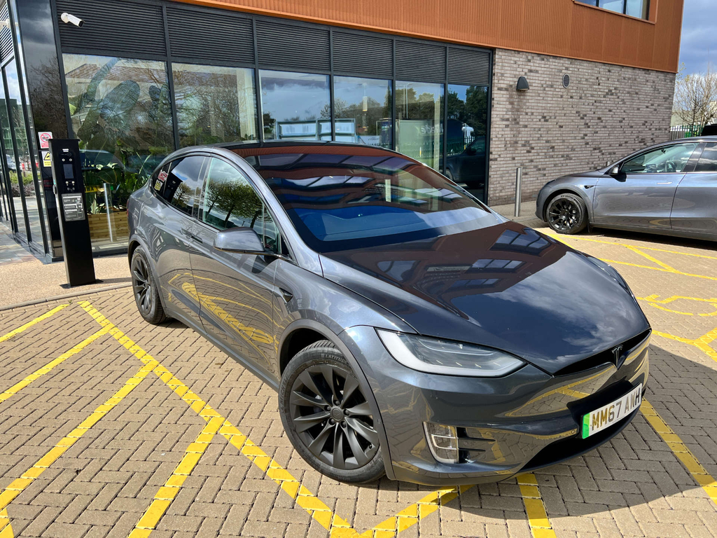 Tesla Model X 100D 4Wd Silver #5