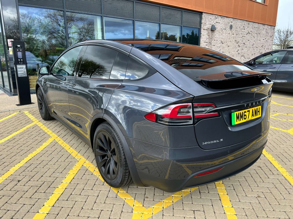 Tesla Model X 100D 4Wd Silver #5