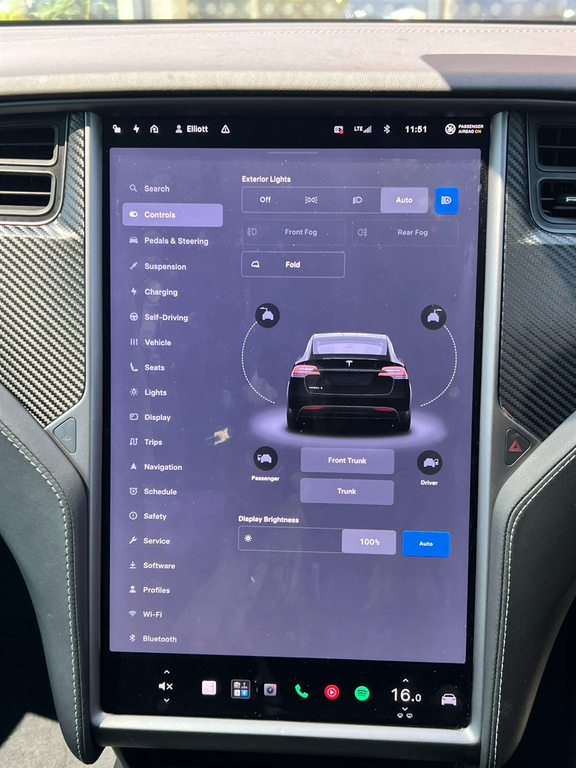 Tesla Model X Model X Ludicrous Performance Awd Grey #36