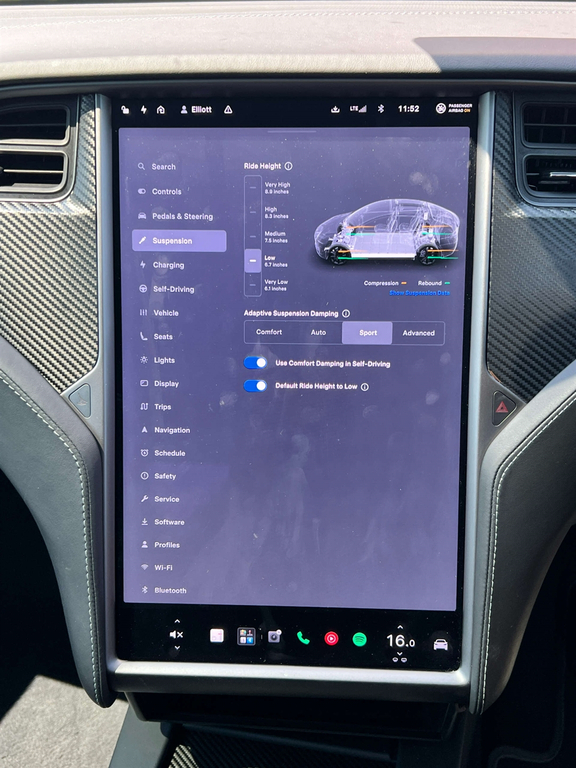 Tesla Model X Model X Ludicrous Performance Awd Grey #44