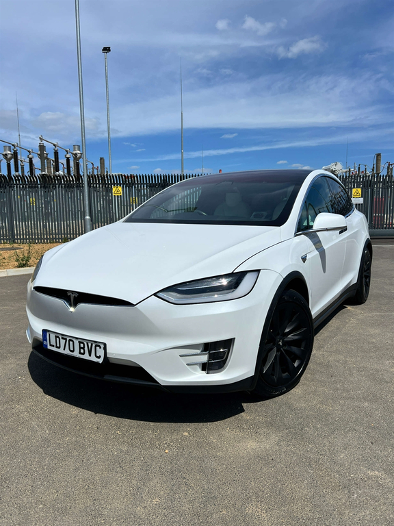 Tesla Model X Long Range White #22