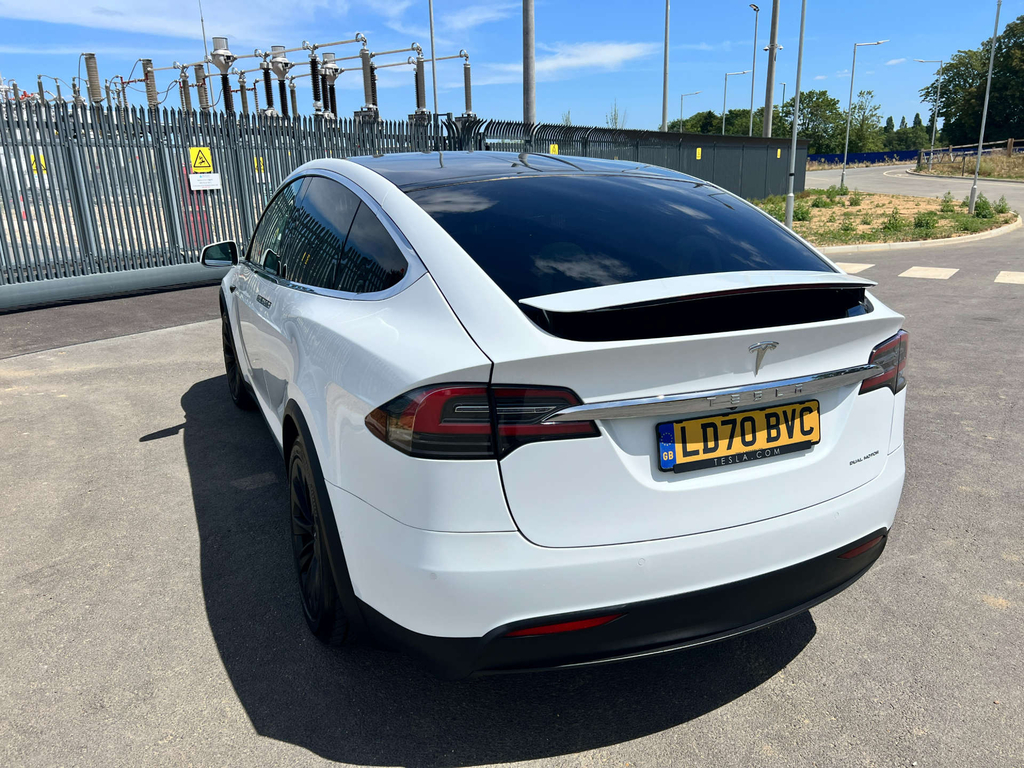 Tesla Model X Long Range White #26