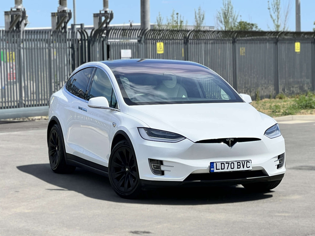 Tesla Model X Long Range White #14