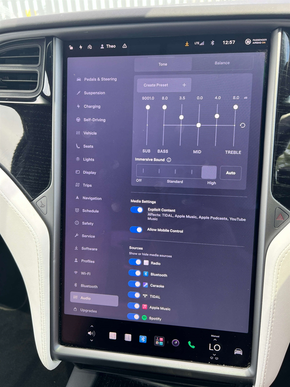 Tesla Model X Long Range White #45