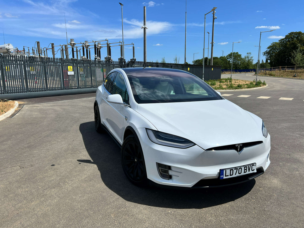 Tesla Model X Long Range White #12