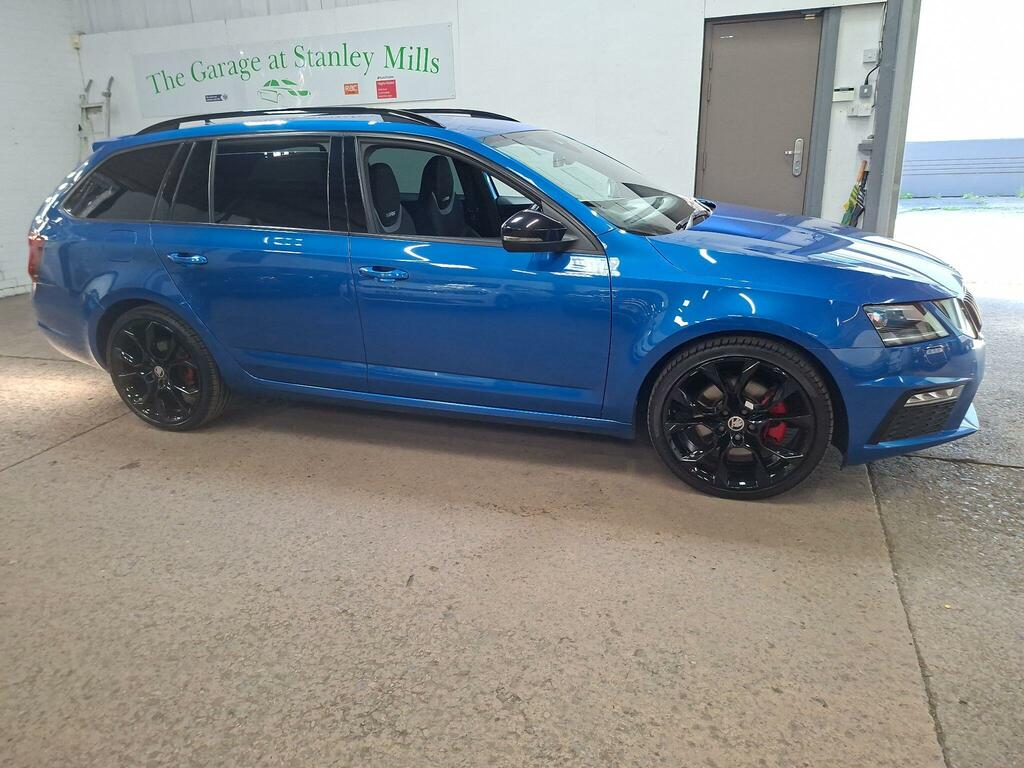 Skoda Octavia 2.0 Tdi Vrs Dsg 4Wd Euro 6 Ss VA17JUW Blue #3