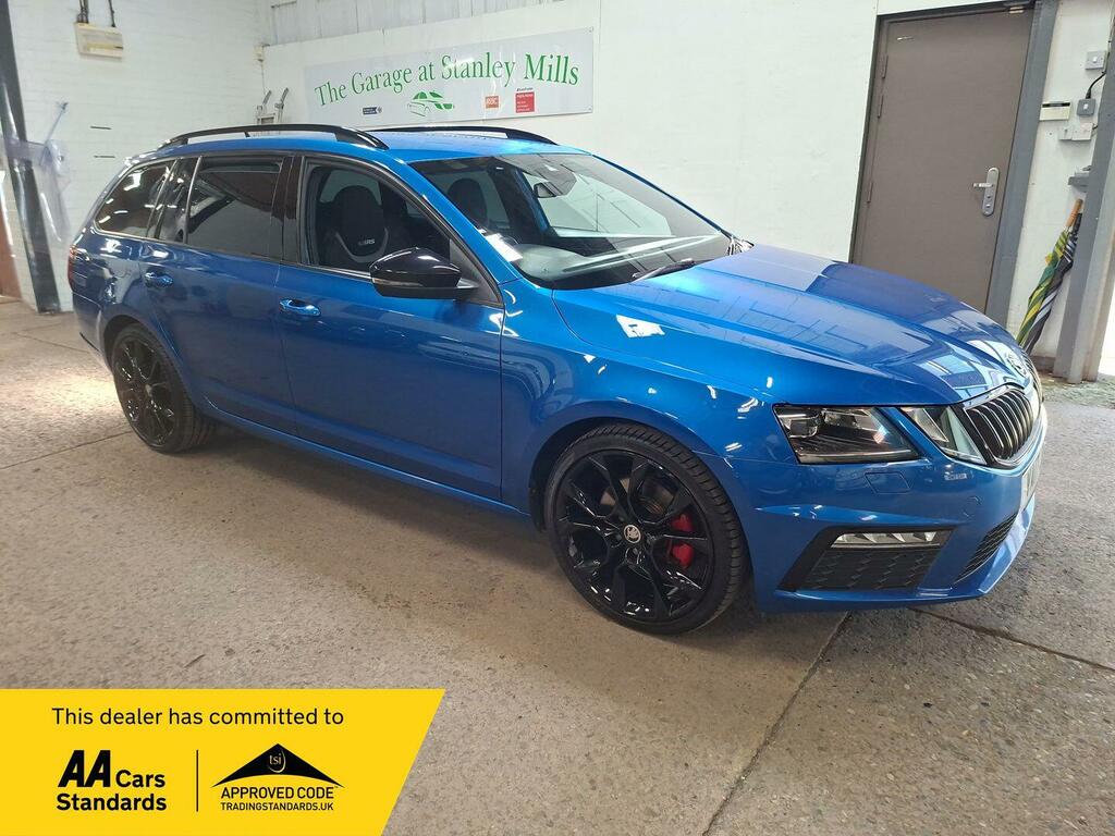 Skoda Octavia 2.0 Tdi Vrs Dsg 4Wd Euro 6 Ss Blue