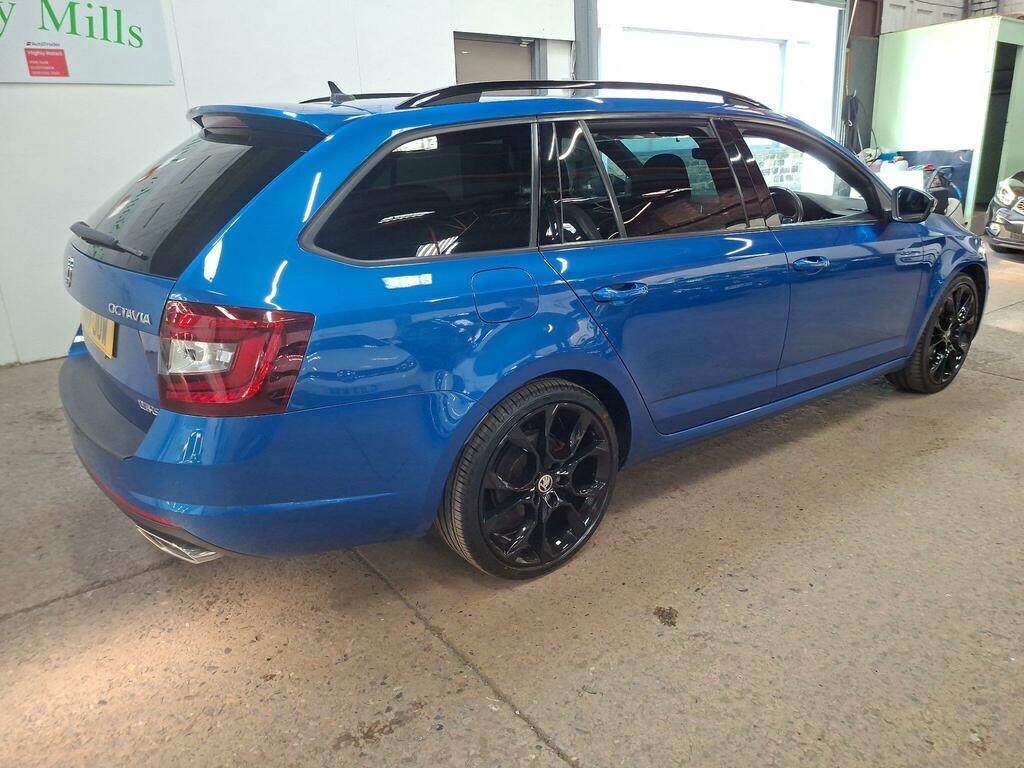 Skoda Octavia 2.0 Tdi Vrs Dsg 4Wd Euro 6 Ss VA17JUW Blue #4