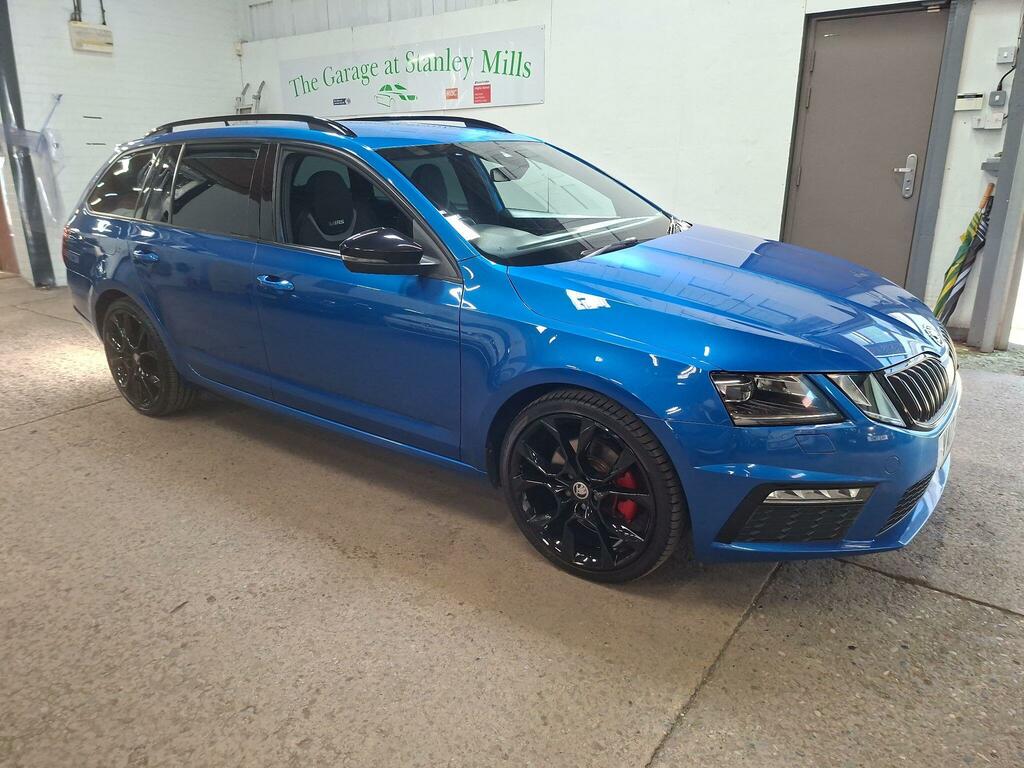 Skoda Octavia 2.0 Tdi Vrs Dsg 4Wd Euro 6 Ss VA17JUW Blue #2
