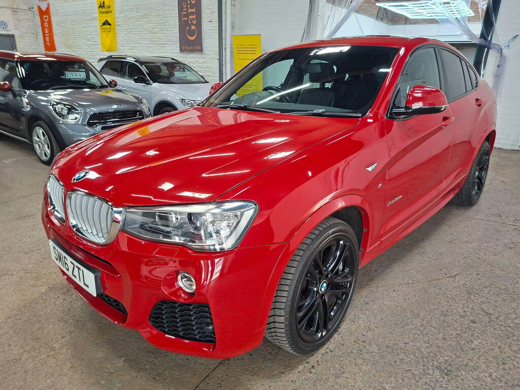 BMW X4 3.0 35D M Sport Xdrive Euro 6 Ss Red #2