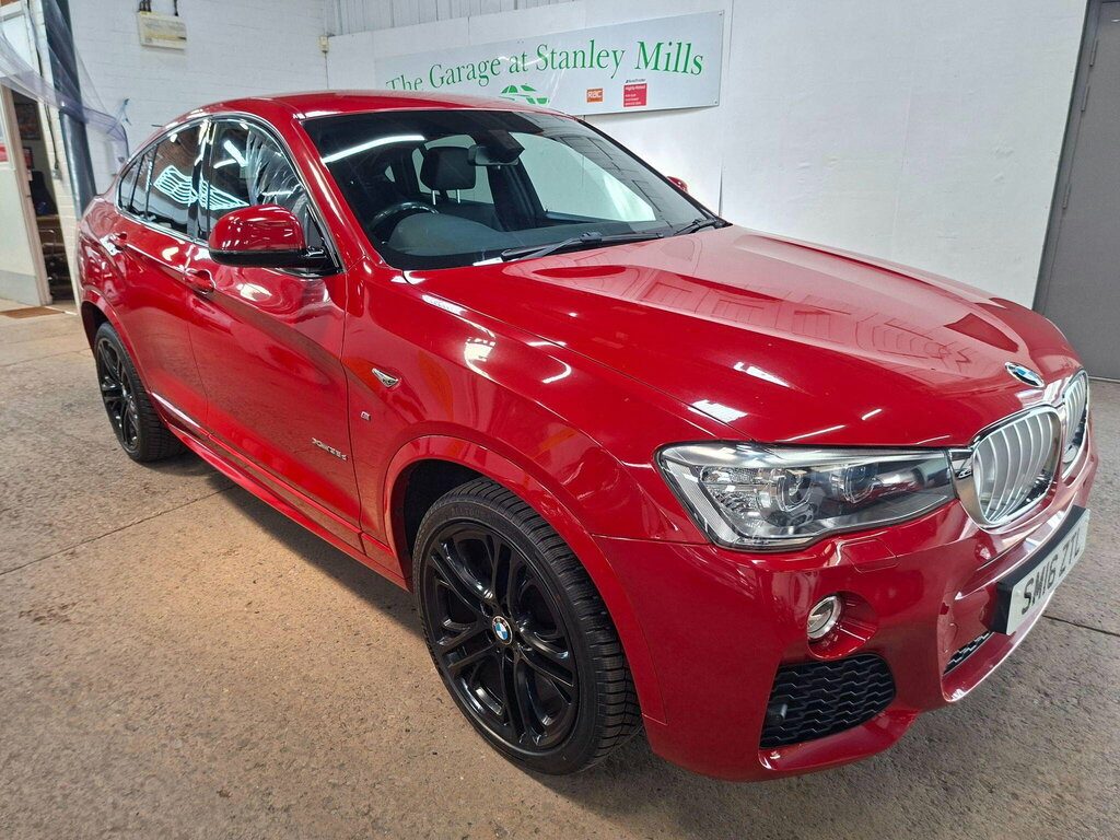 BMW X4 3.0 35D M Sport Xdrive Euro 6 Ss Red #3