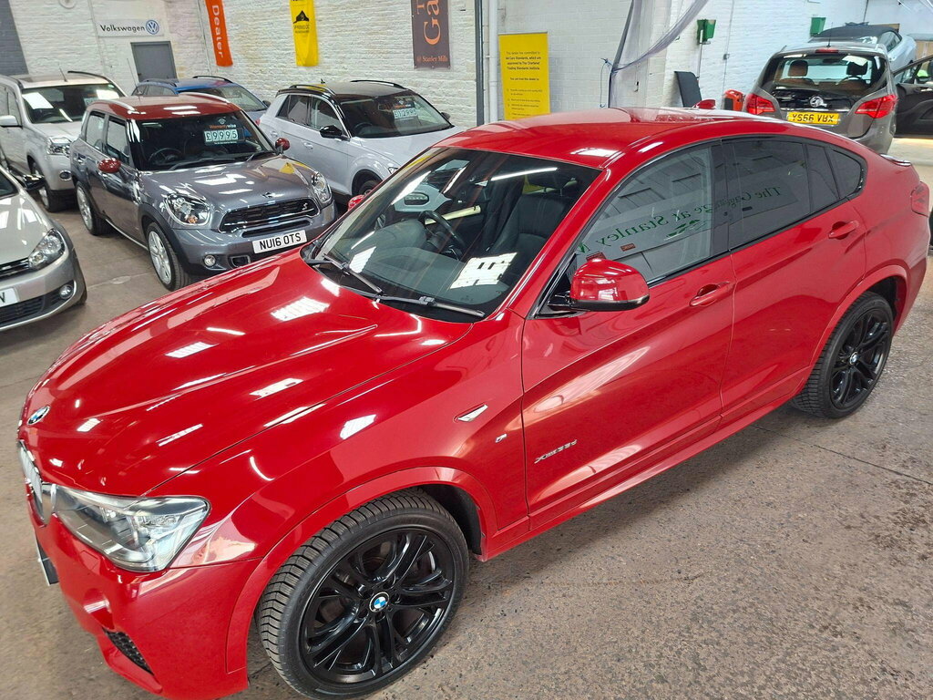 BMW X4 White #8