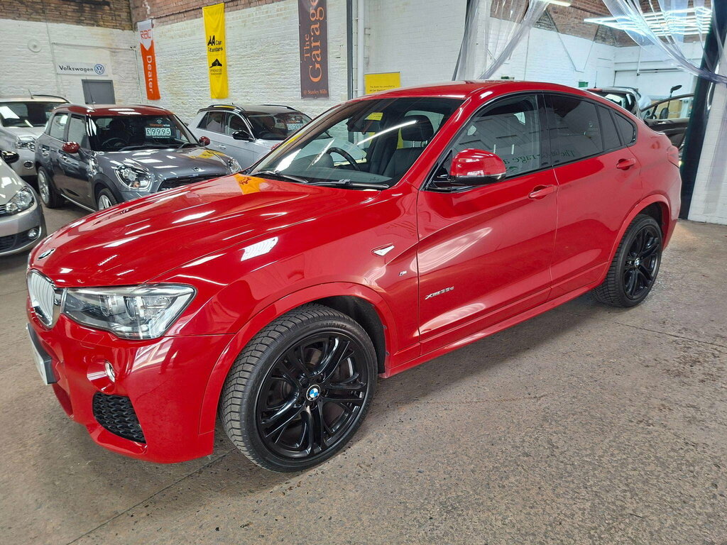 BMW X4 3.0 35D M Sport Xdrive Euro 6 Ss Red