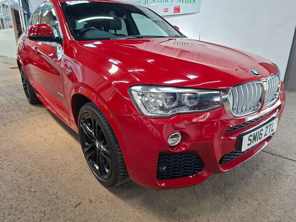 BMW X4 White #11