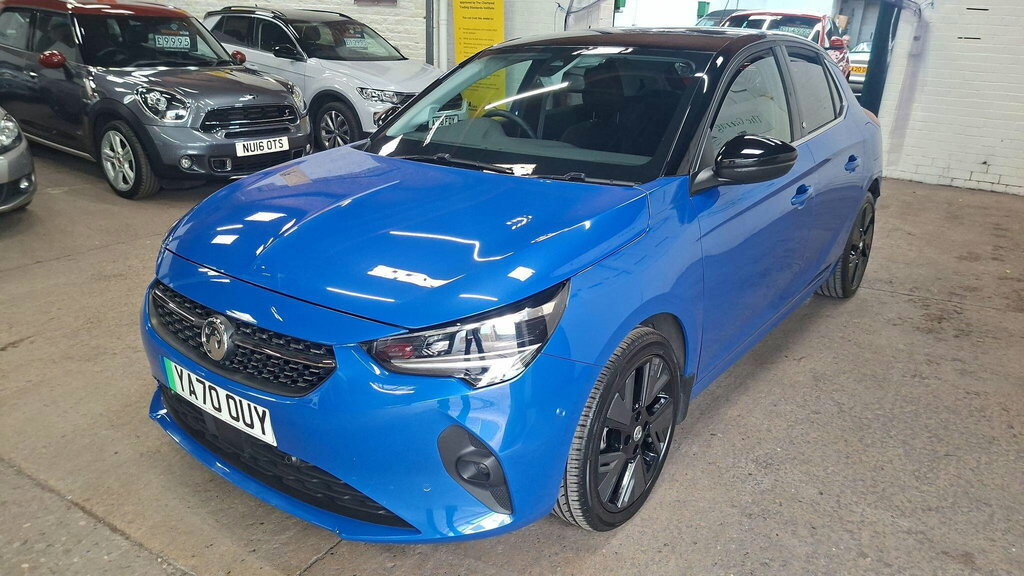 Vauxhall Corsa-e 50Kwh Elite Nav 7.4Kw Charger Blue #2