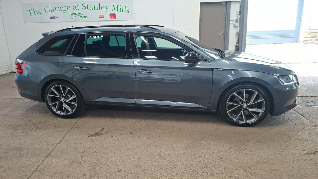 Skoda Superb 1.4 Tsi Act Sportline Dsg Euro 6 Ss Grey #4