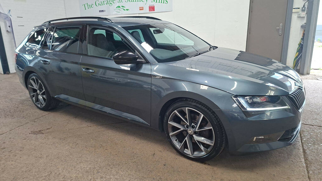 Skoda Superb 1.4 Tsi Act Sportline Dsg Euro 6 Ss Grey #3