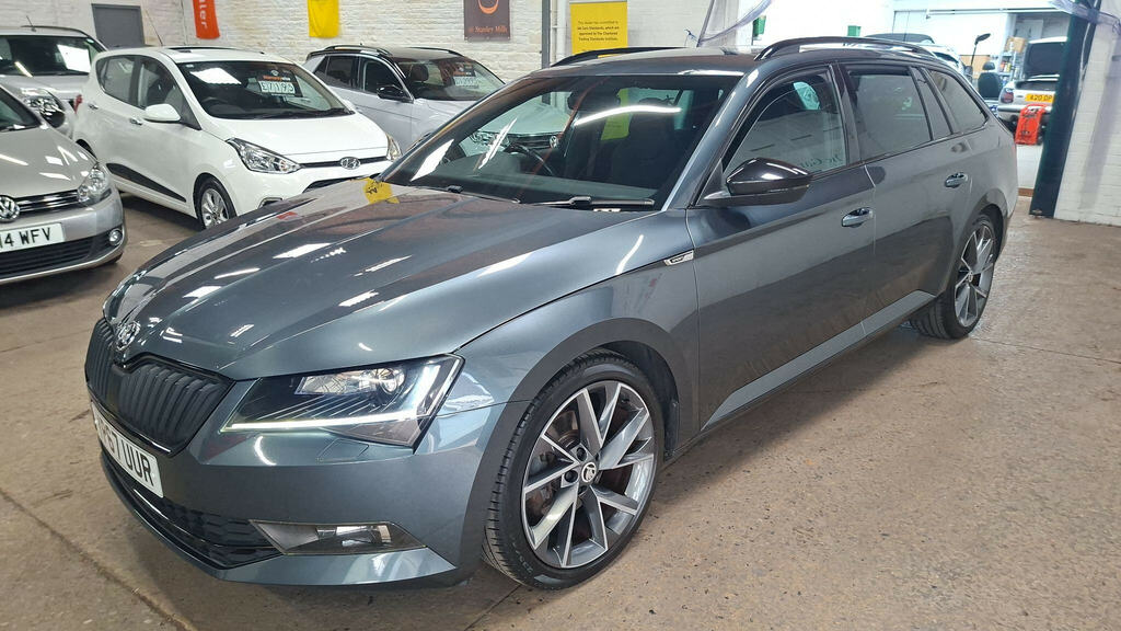 Skoda Superb 1.4 Tsi Act Sportline Dsg Euro 6 Ss Grey #2