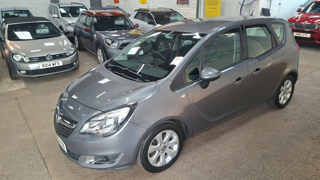 Vauxhall Meriva Cdti Exclusiv Blue #9