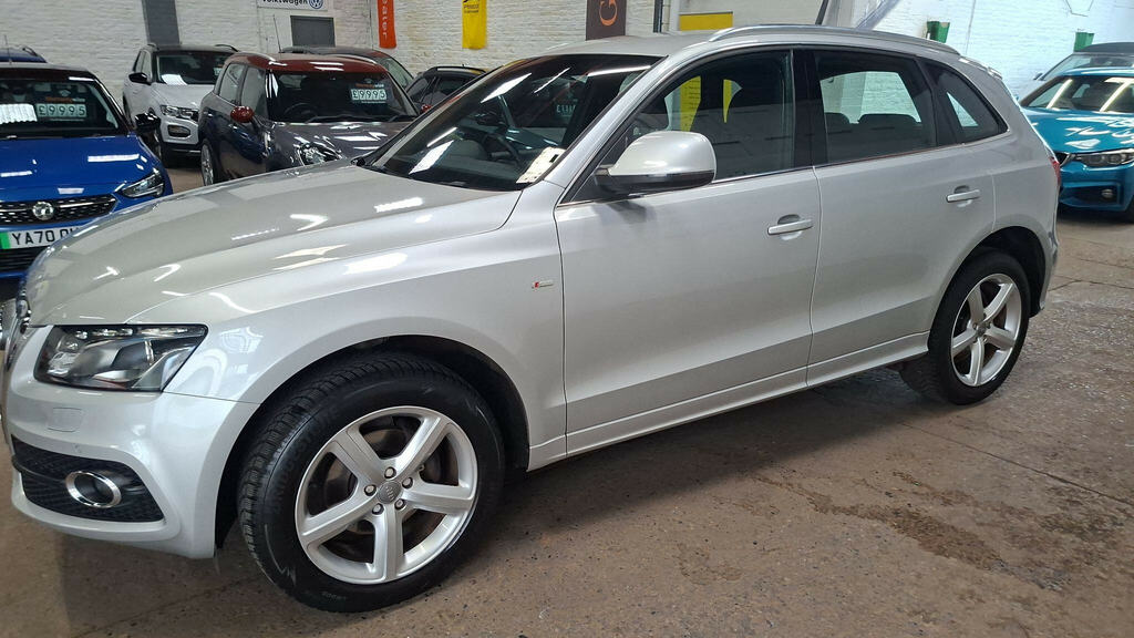 Audi Q5 2.0 Tdi S Line Quattro Euro 5 Ss Silver #2